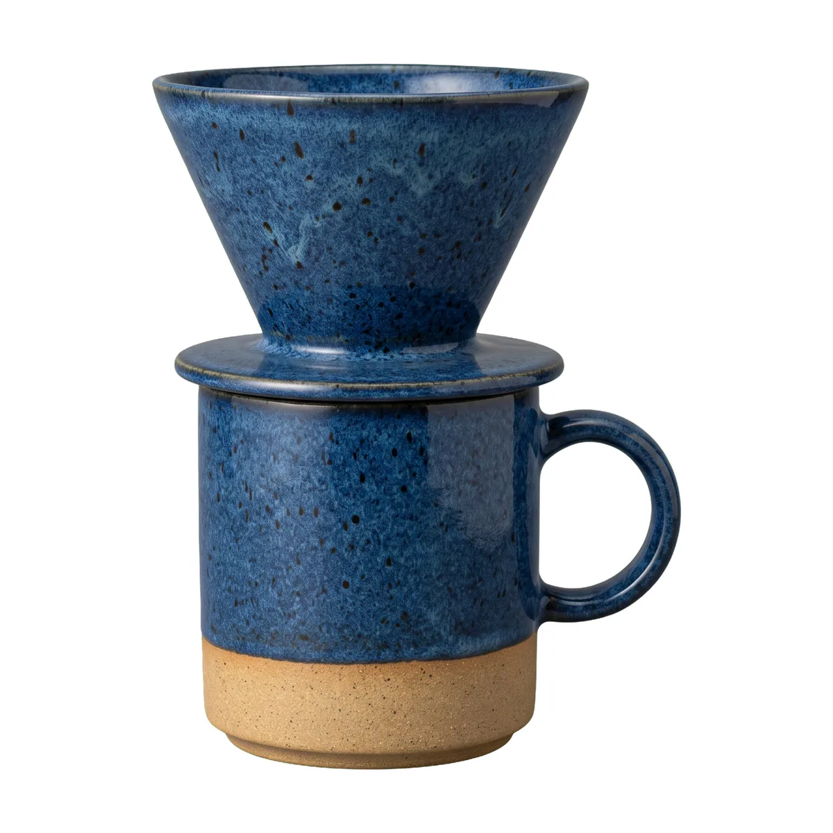 Main image: the mug and dripper on pure white